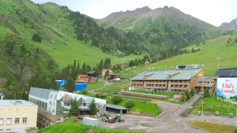 Summer holidays in the mountains Video stock 308580747