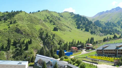 Summer holidays in the mountains Stock Footage 332508546