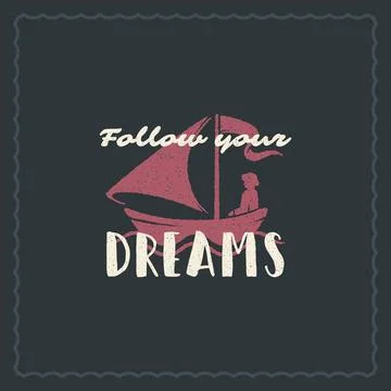 Summer holidays typography inspirational quote design for poster or apparel Stock-Illustration