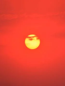 Summer Hot Sun 스톡 사진