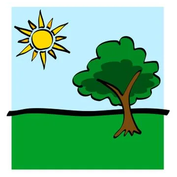 Summer Icon Illustrazione stock