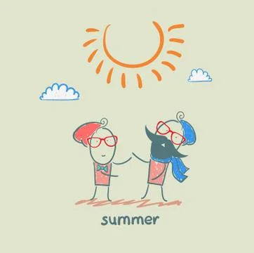 Summer Stock Illustration
