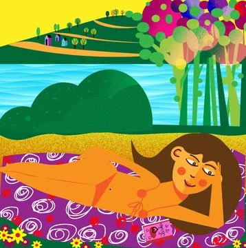 Summer Stock Illustration