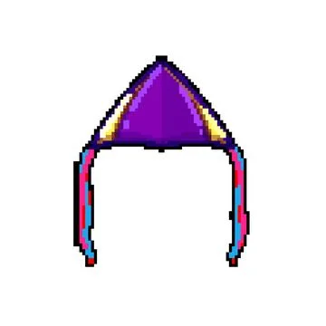 Summer kite sky pixel art vector illustration Stock Illustration