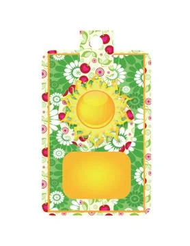 Summer label Stock Illustration