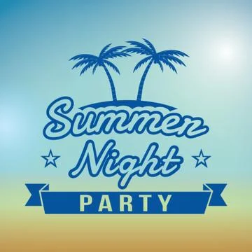 Summer label Stock-Illustration