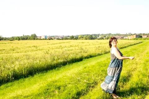 Summer Lady Stock Photos