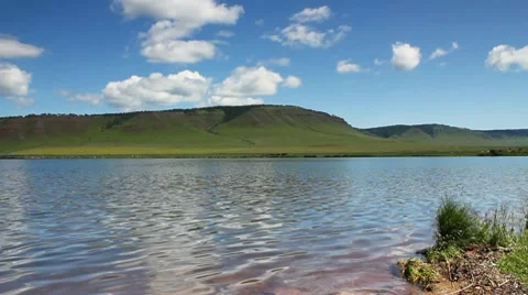 Summer Lake 10 Stock Footage 7740559