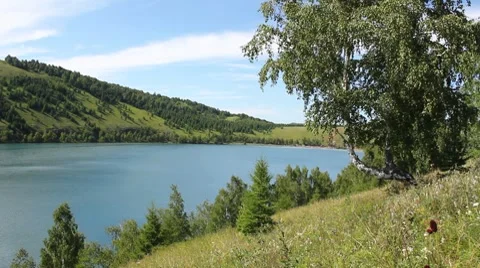 Summer Lake 7 Video stock 7740574