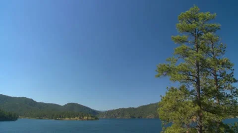 Summer Lake Video stock 10798667