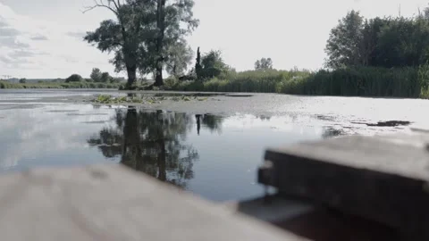 Summer Lake Stock Footage 155585271