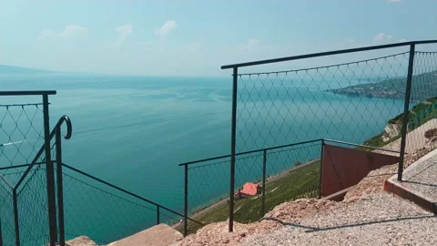 Summer. Lake Geneva. View from the mountain Stock-Footage 169790047