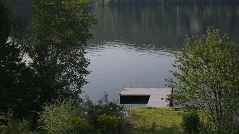Summer lake view Video stock 297795121