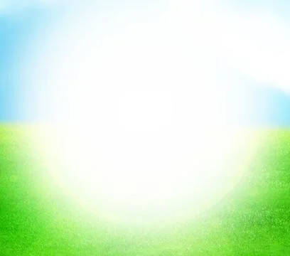 Summer landscape background graphic Stock Illustration