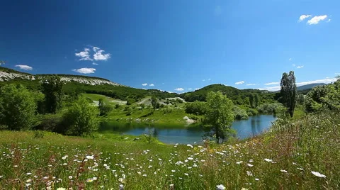 Summer landscape Stock-Footage 6934917