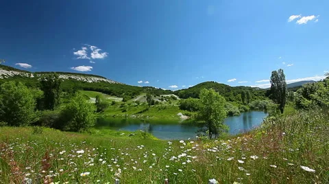 Summer landscape Stock-Footage 7029153