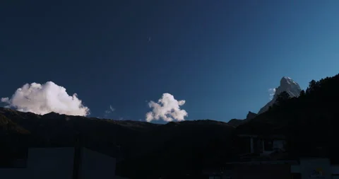 Summer Landscape Of The Matterhorn Mountain Stock Footage 299450947