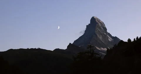 Summer Landscape Of The Matterhorn Mountain Stock Footage 299451396