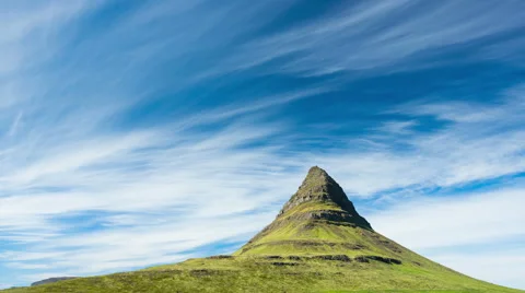 Summer landscape in mountains  Stock Footage 52421101