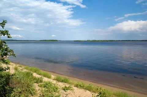 Summer landscape Stock Photos