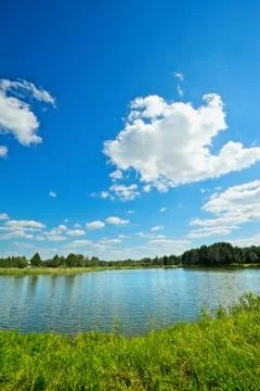 Summer landscape Stock Photos