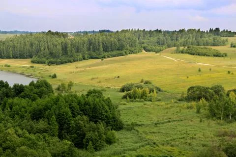 Summer Landscape Foto stock