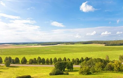 Summer Landscape Stock-Fotos