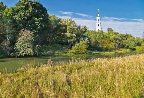 Summer landscape Stock Photos