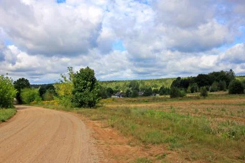 Summer landscape Stock Photos