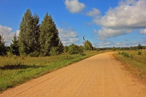 Summer landscape Stock Photos