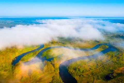 Summer landscape Stock Photos