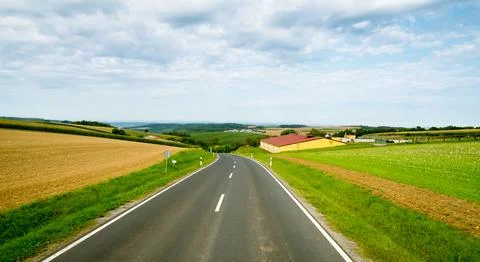 Summer landscape Stock Photos