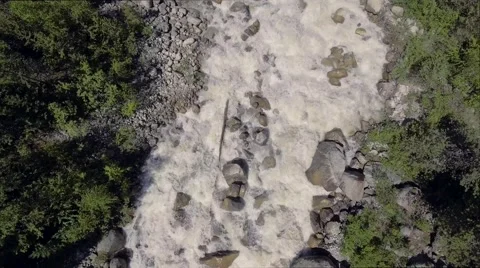 Summer landscape with river Video stock 65890046