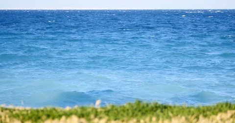Summer landscape on the sea Stock Footage 73936252
