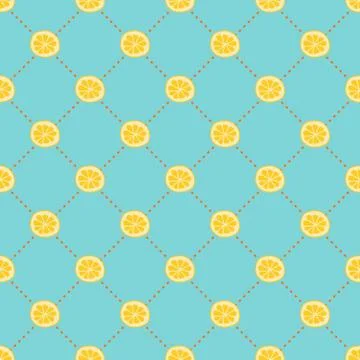 Summer Lemonade pattern Stock Illustration