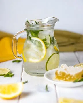 Summer lemonade Stock Photos