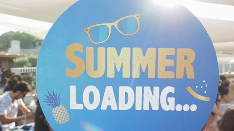 Summer loading Stock Footage 102415873