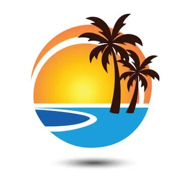 Summer logo 2 Stock Illustration
