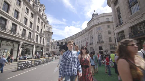 Summer In London Stock Footage 39640621