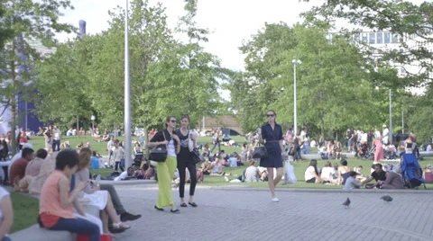 Summer In London Stock Footage 39645578