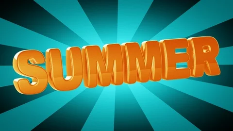 Summer. Looping footage has 4K resolution. Illustration. Video stock 115293547