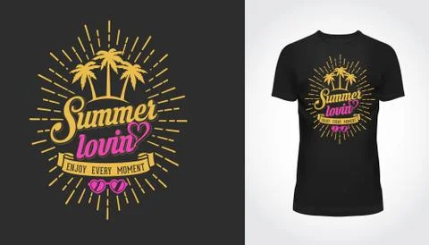 Summer lovin Stockillustratie