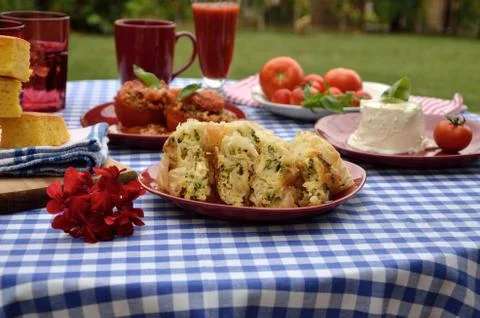 Summer lunch Stock Photos