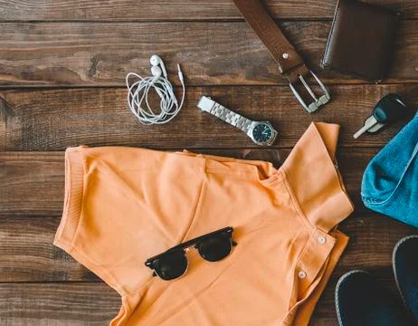 Summer Man Outfit Stock Photos
