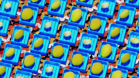 Summer Mango Seamless Pattern 01 4K 스톡 동영상 275005535