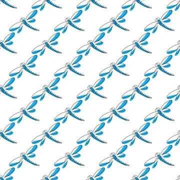 Summer meadow doodles collection Stock Illustration