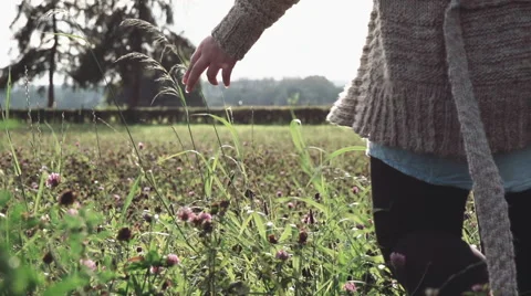 Summer Model 2 Stock Footage 42128680