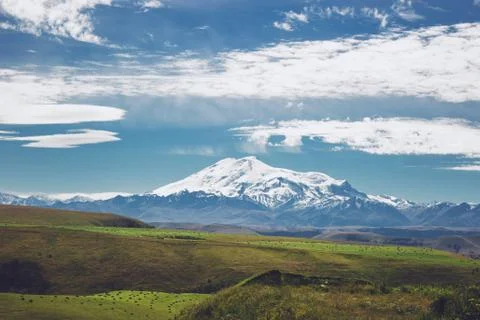 Summer mountain landscape Foto stock