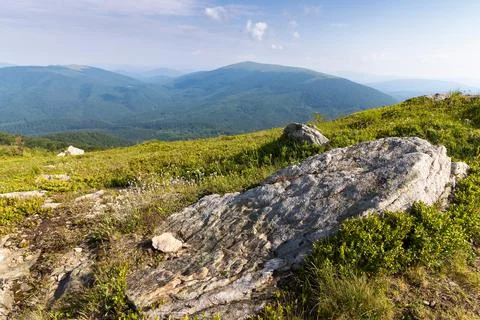Summer mountain landscape Stock-Fotos