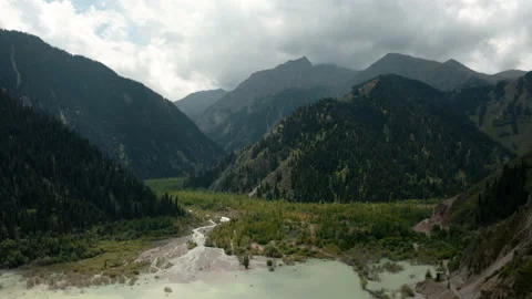 Summer in the mountains Stock Footage 237012739